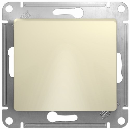 Вывод кабеля без рамки Systeme Electric Glossa бежевый фото Вывод кабеля без рамки Systeme Electric Glossa бежевый картинка